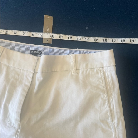 Re-imagined by J.CREW white chinos w/ strectch🤍cute comfy classics-zoom in 4more - Picture 4 of 14